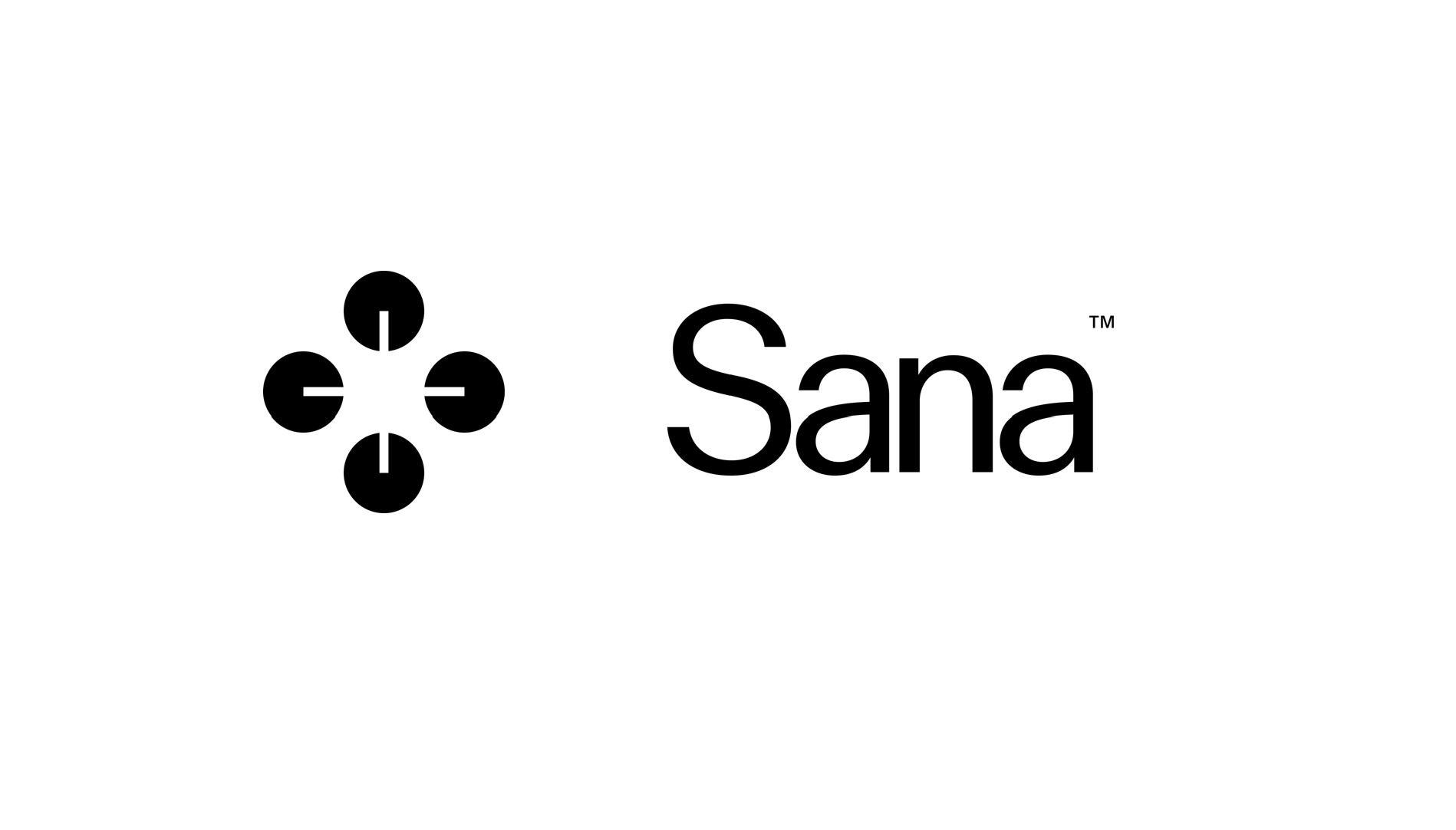 Black sana labs logo