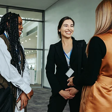 Women networking
