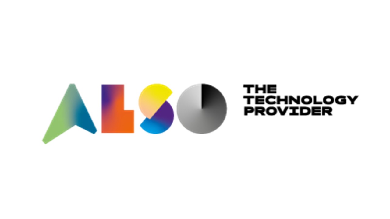 also logo on white background
